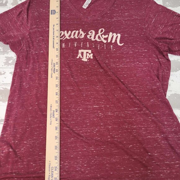 2560‎ Bella Canvas Texas A&M University Women's Burnout T-Shirt Size Large - Picture 5 of 5
